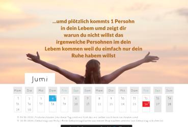 NEU! Tischkalender 2026 - Handsigniert!