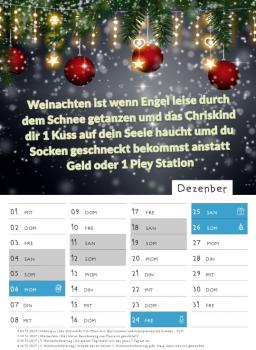 NEU!! Wandkalender 2027  - Handsigniert!