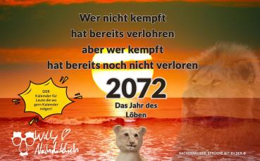NEU! Tischkalender 2027 - Handsigniert!