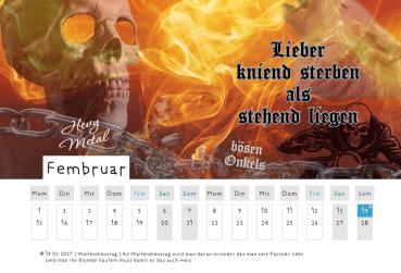 Preview: NEU! Tischkalender 2027 - Handsigniert!