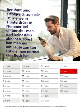 NEU! Wandkalender 2024  - Nachdenkliche Sprüche mit Bilder DIN A4