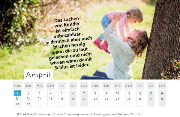 NEU! Tischkalender 2024  - Nachdenkliche Sprüche mit Bilder DIN A5